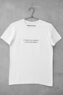 Nome do produto Camiseta Dizbocado Corte Regular - A vida é