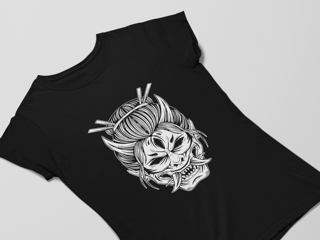 Nome do produto Camiseta Dizbocado Corte BabyLook - Hanya Gueixa