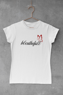 Nome do produto Camiseta DIzbocado Corte BabyLook - Blessthefall