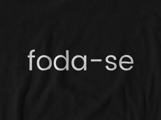 Nome do produto Camiseta Dizbocado Corte BabyLook - Foda-se