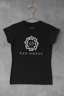 Nome do produto Camiseta DIzbocado Corte BabyLook - Bad Omens