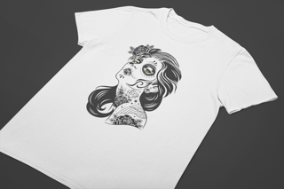 Nome do produto Camiseta Dizbocado Corte Regular - Caveira Mexicana