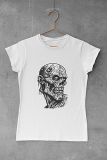 Nome do produto Camiseta Dizbocado Corte BabyLook - Zombie
