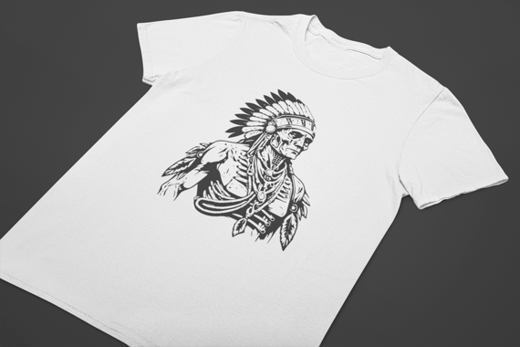 Camiseta Dizbocado Corte Regular - Indígena Americana