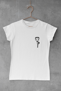 Nome do produto Camiseta Dizbocado Corte BabyLook - Betty Boop