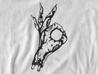Nome do produto Camiseta Dizbocado Corte BabyLook - Ok Zumbi