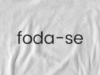 Nome do produto Camiseta Dizbocado Corte Regular - Foda-se