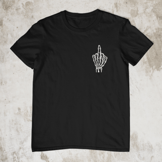 Nome do produto Camiseta Dizbocado Corte Regular - Dedo do meio discreto