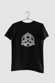 Nome do produto Camiseta Dizbocado Corte Regular - Triquetra Nórdico Celta