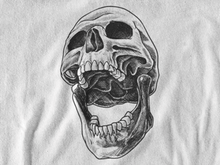 Nome do produto Camiseta Dizbocado Corte Regular - Caveira