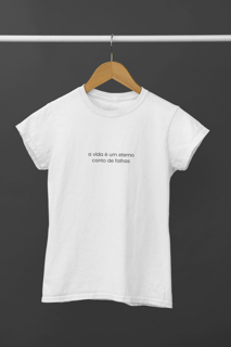 Nome do produto Camiseta Dizbocado Corte BabyLook - A vida é