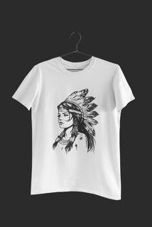 Nome do produto Camiseta Dizbocado Corte Regular - Indígena Apache