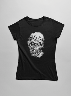 Nome do produto Camiseta Dizbocado Corte BabyLook - Zombie