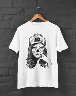 Nome do produto Camiseta Dizbocado Corte Regular - Caveira Mexicana 