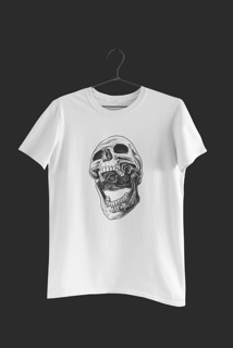 Nome do produto Camiseta Dizbocado Corte Regular - Caveira