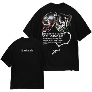 Nome do produto Camiseta Oversized - Pobre é o Diabo