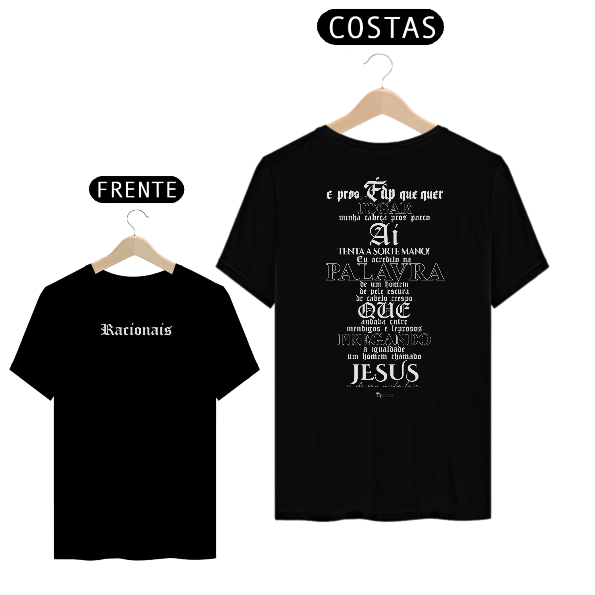 Camiseta Clássica - Um Homem Chamado Jesus