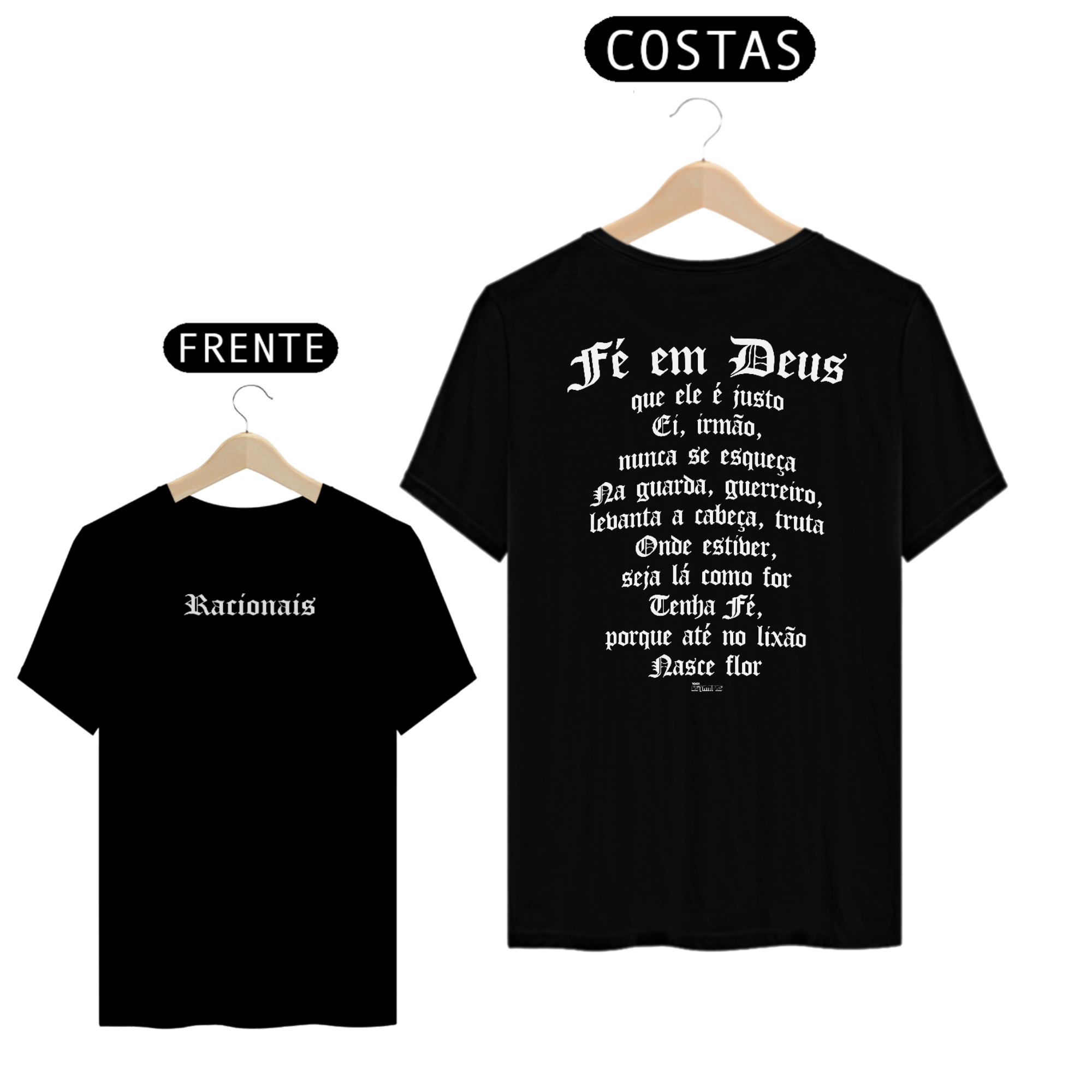 Camiseta Clássica - Fé em Deus