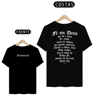 Camiseta Clássica - Fé em Deus