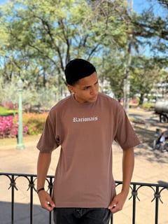 Nome do produto Camiseta Oversized - Fé em Deus