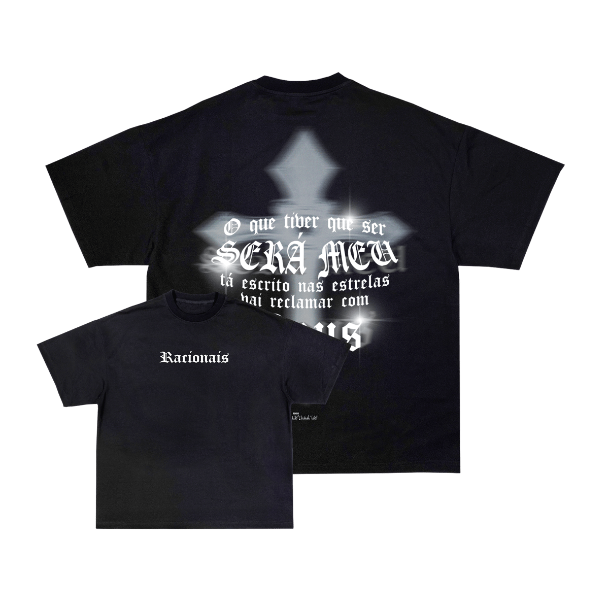 Nome do produto: Camiseta Oversized - Tá escrito nas estrelas