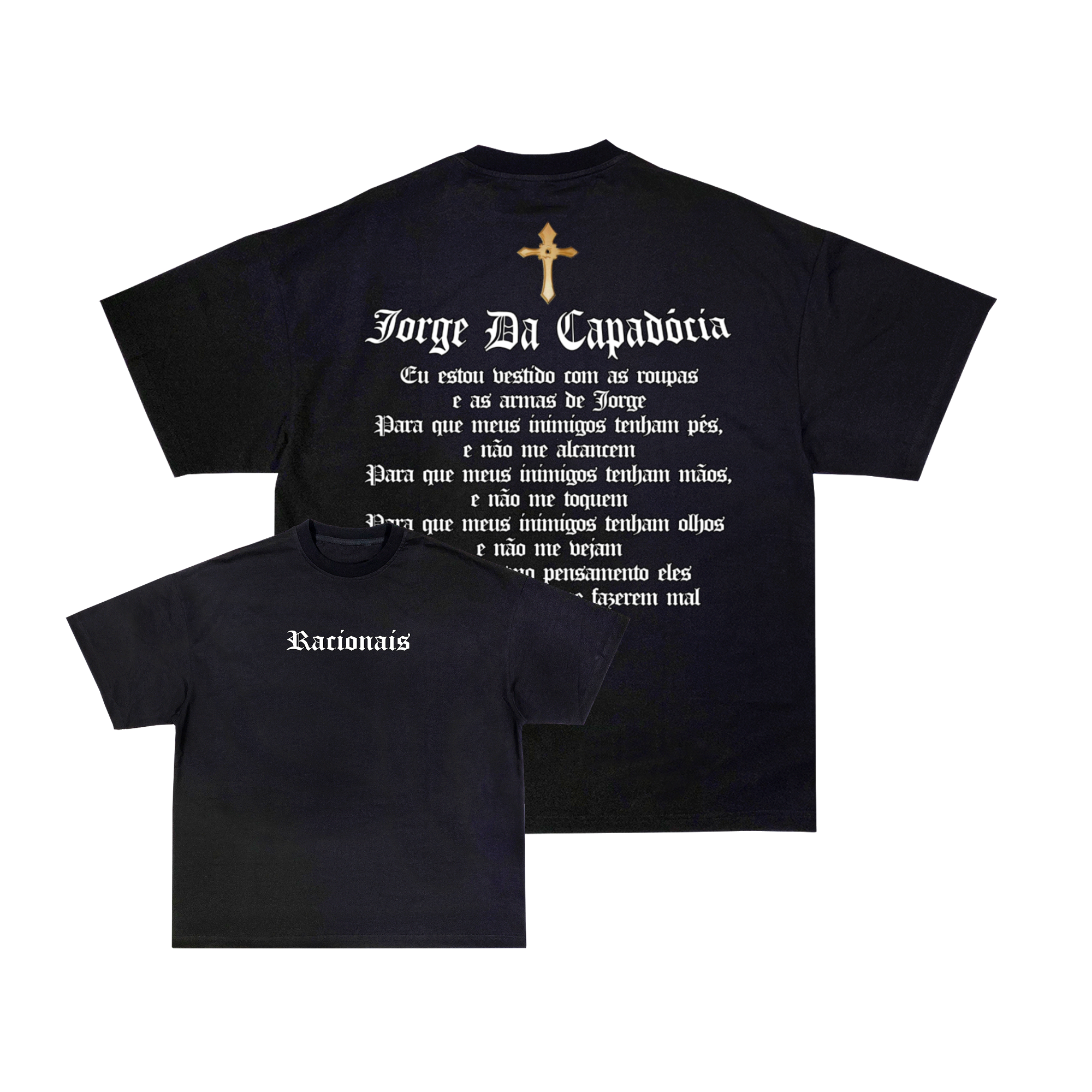 Camiseta Oversized - Jorge da Capadócia