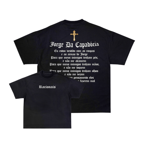 Camiseta Oversized - Jorge da Cápadocia