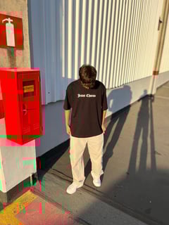Nome do produto Camiseta Oversized - Jesus Chorou