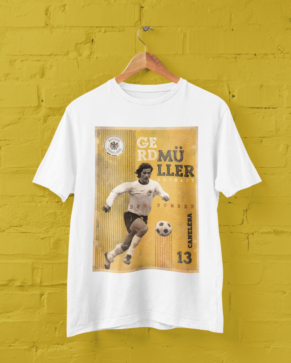 Camiseta Gerd Muller - Der Bomber da Alemanha