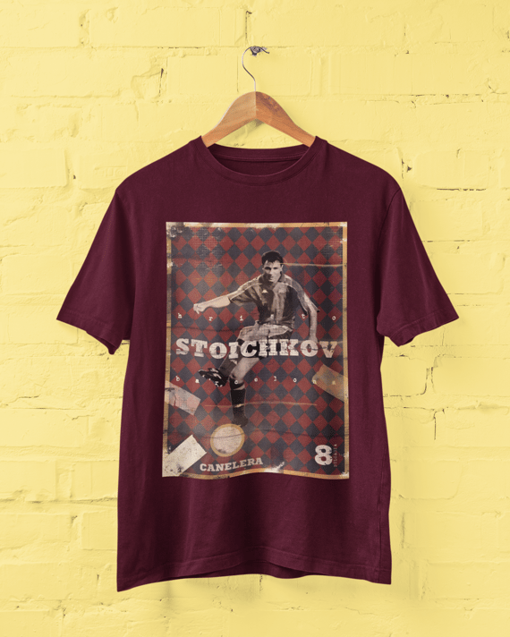 Camiseta Stoichkov - El Pistolero do Barcelona