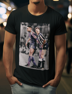Nome do produto Camiseta Jogo Baixo - Vinnie Jones vs Paul Gascoigne