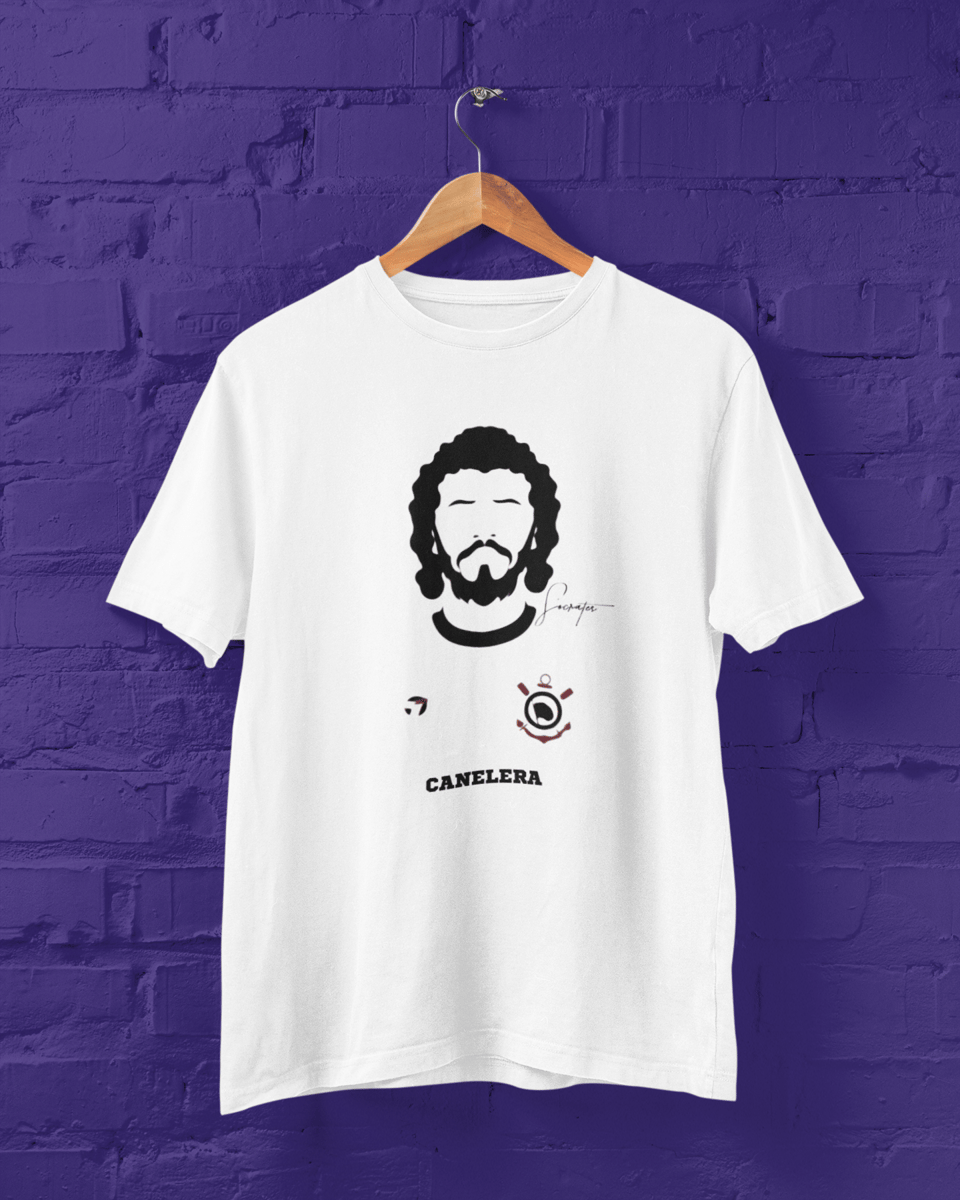 Nome do produto: Camiseta Doutor Sócrates - Democracia Corintiana