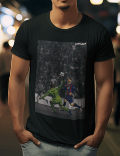 Nome do produto Camiseta Messi vs Neuer - Champions 2014/2015