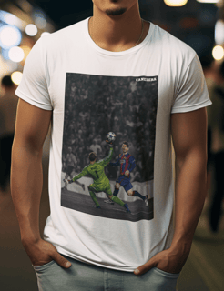 Nome do produto Camiseta Messi vs Neuer - Champions 2014/2015