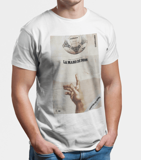 Nome do produto Camiseta La Mano de Dios Poster