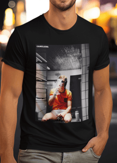 Nome do produto Camiseta Cruyff no Aquecimento - Holanda 74