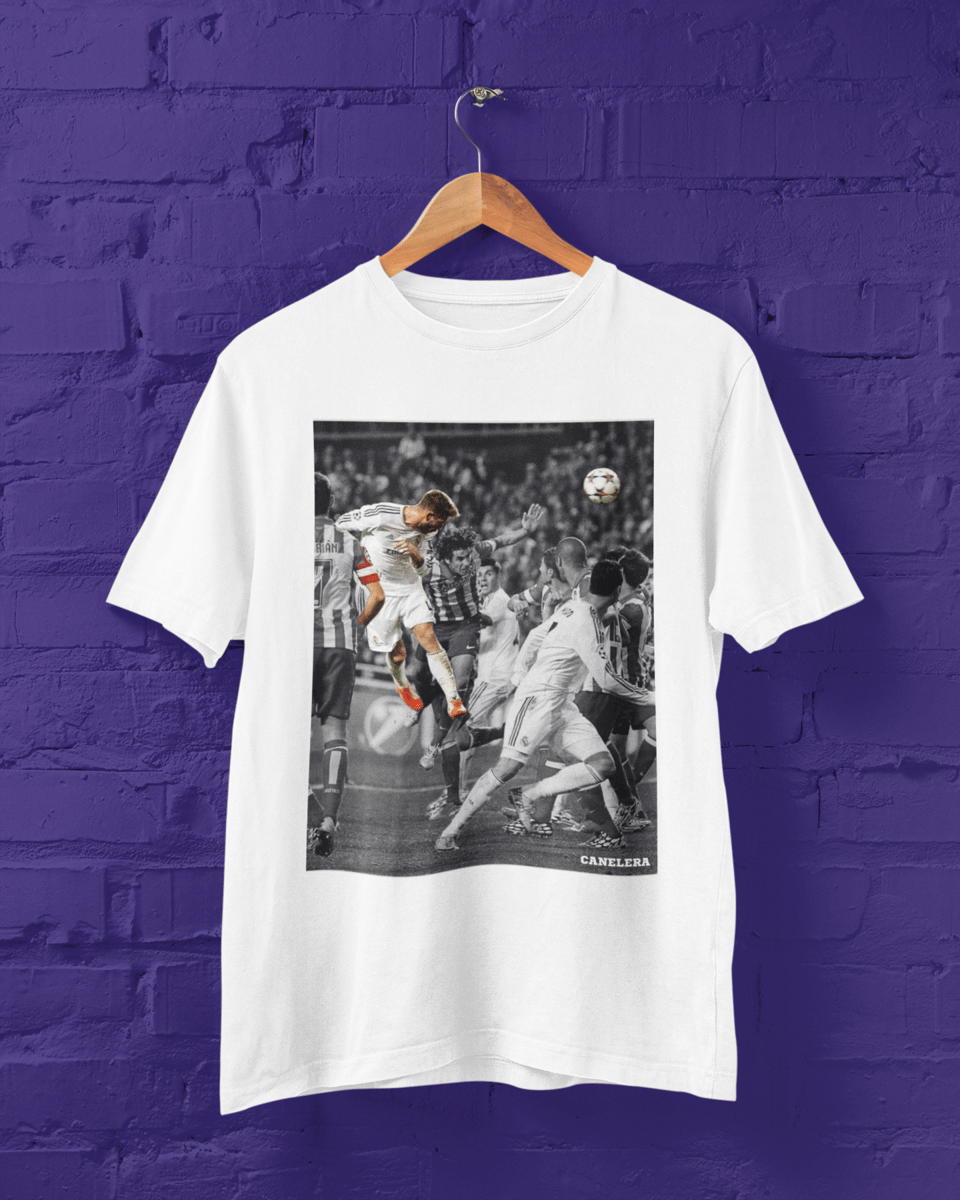 Nome do produto: Camiseta Sergio Ramos 90 + 3 min - Champions 2013/2014