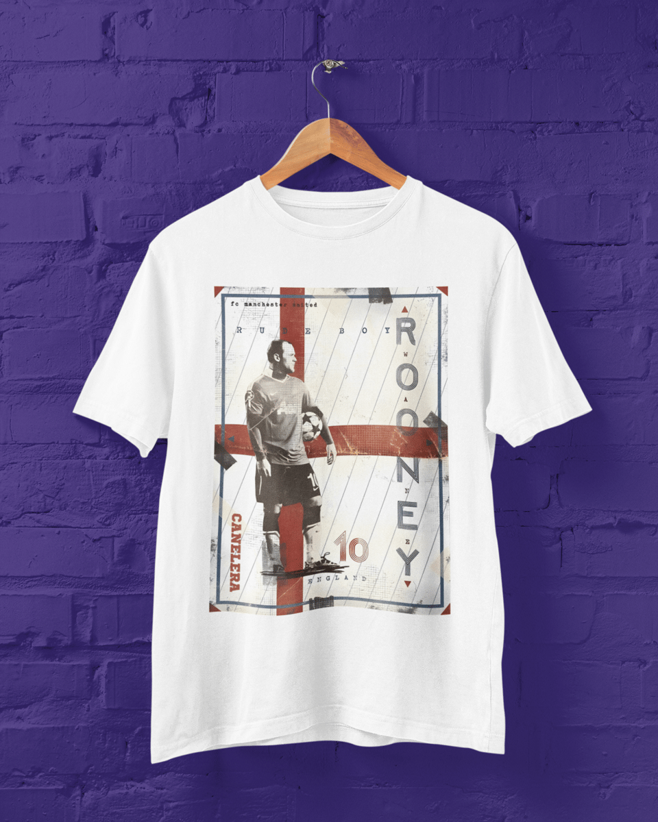 Nome do produto: Camiseta Wayne Rooney - Inglaterra - Manchester United