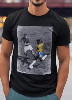 Nome do produto Camiseta Drible do Rei - Pelé 70