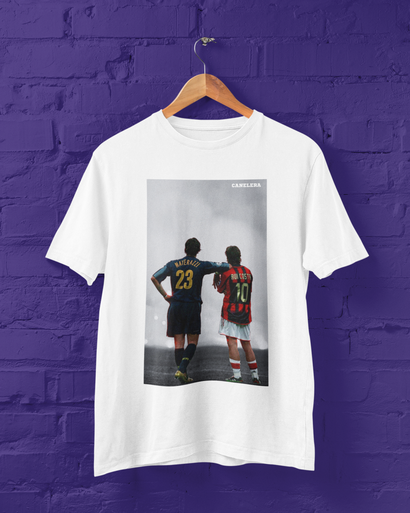 Camiseta Amizade em Milão - Inter vs Milan