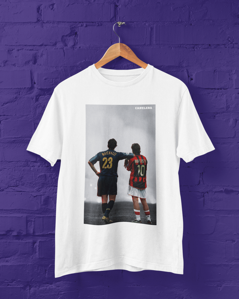 Nome do produto: Camiseta Amizade em Milão - Inter vs Milan