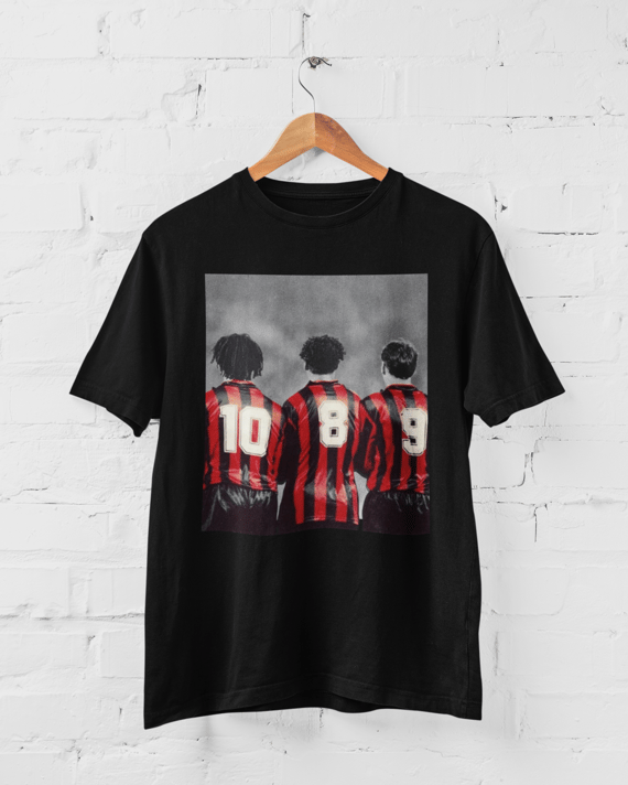 Camiseta Trio Holandês - Gullit, Rijkaard e Van Basten