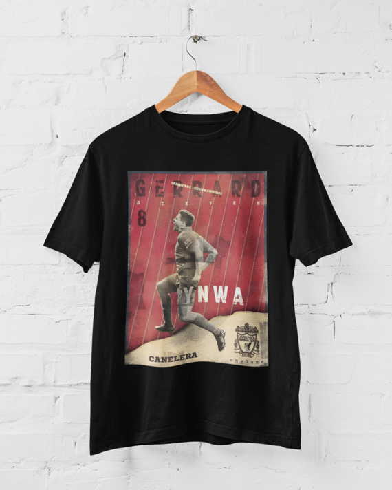 Camiseta Steven Gerrard - Capitão Fantástico do Liverpool