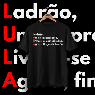 Nome do produtoAcróstico Lula - Unissex