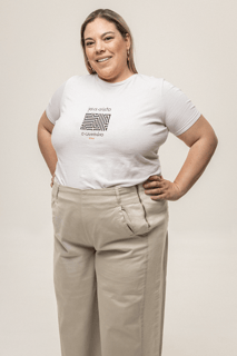 Nome do produto Plus size: Jesus O caminho Branca