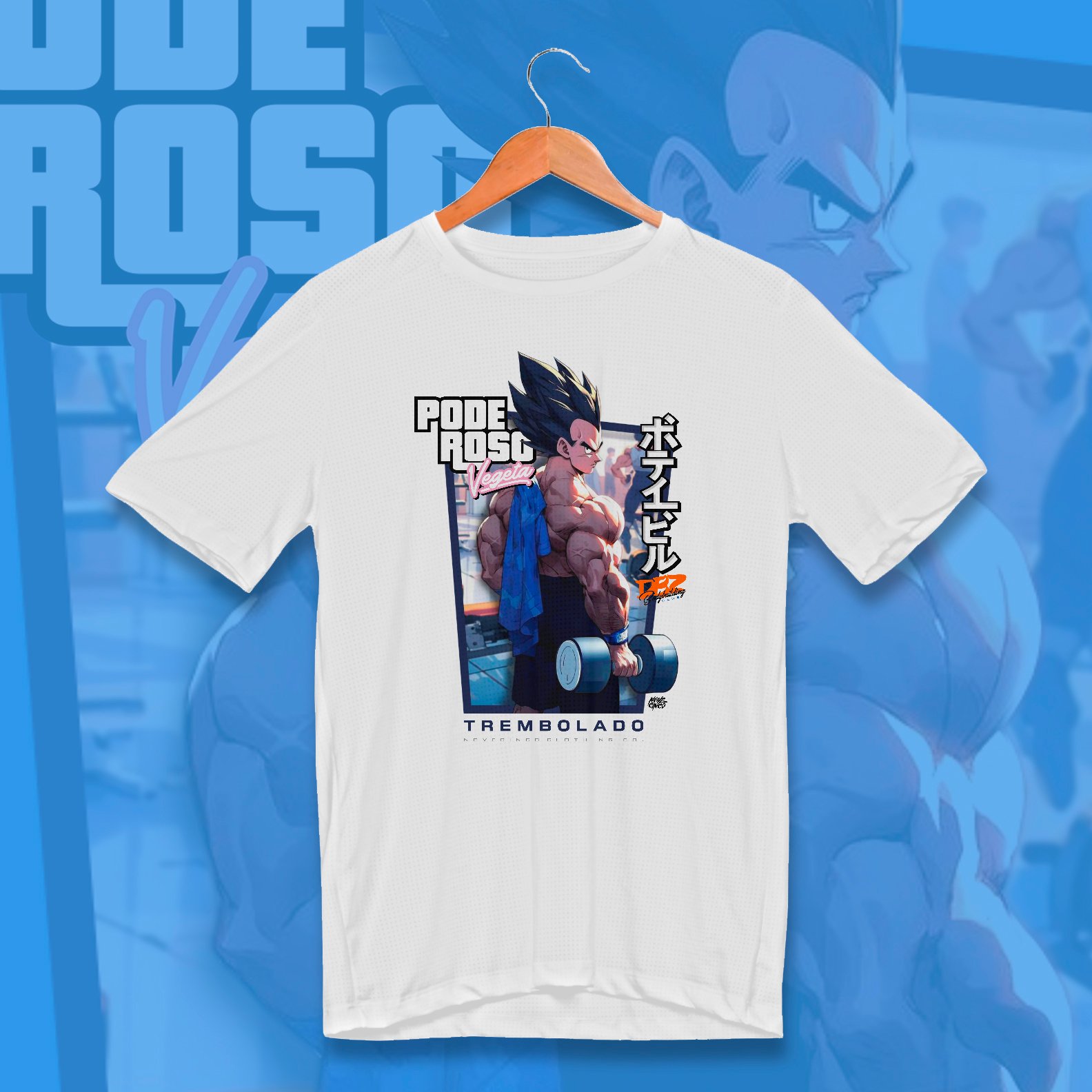 Vegeta Trembolado - Masc. (Dry Fit)