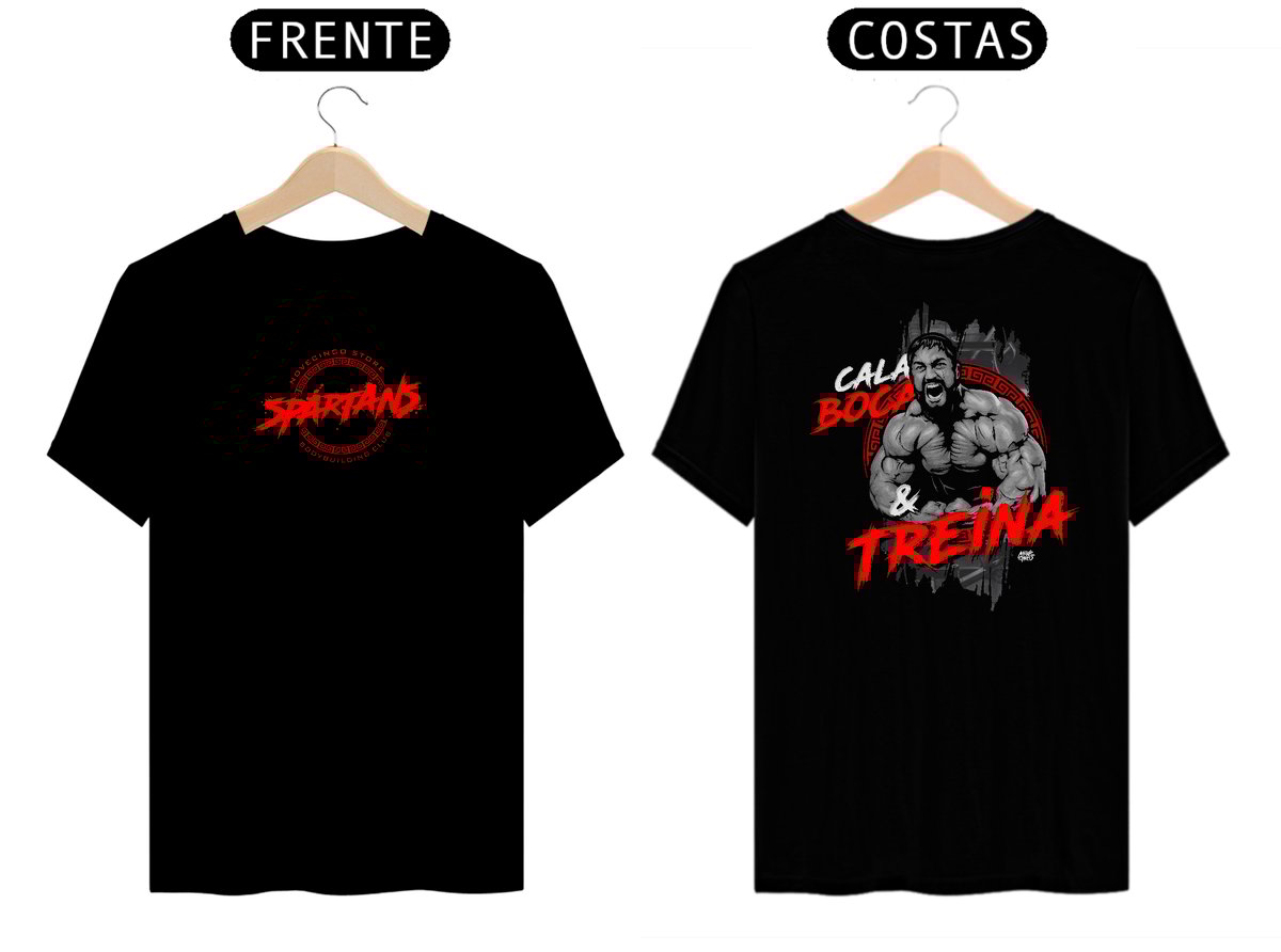 Nome do produto: Spartans - Cala Boca e Treina