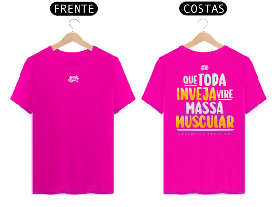 Que toda inveja vire massa muscular.