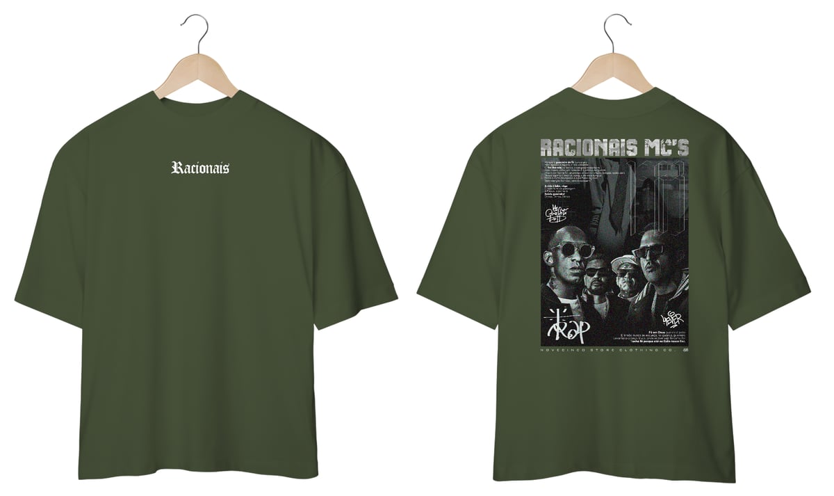 Nome do produto: Racionais Mc\'s - Oversized