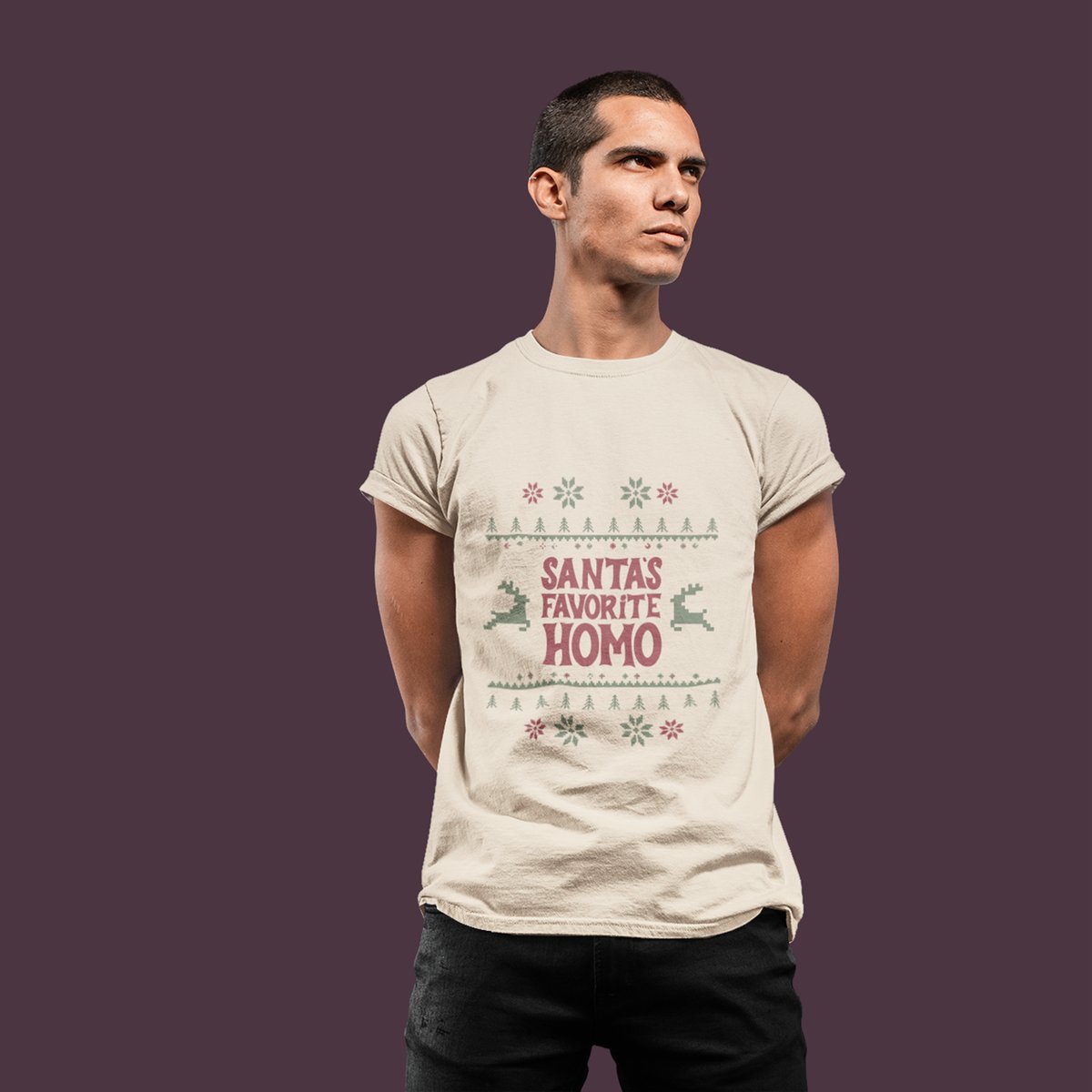 Nome do produto: SANTAS FAVORITE HOMO